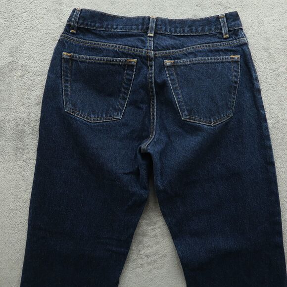 Vintage Old Navy Jeans Womens Size 8 Blue Starlite Mid Rise Straight Button Fly - Picture 14 of 16